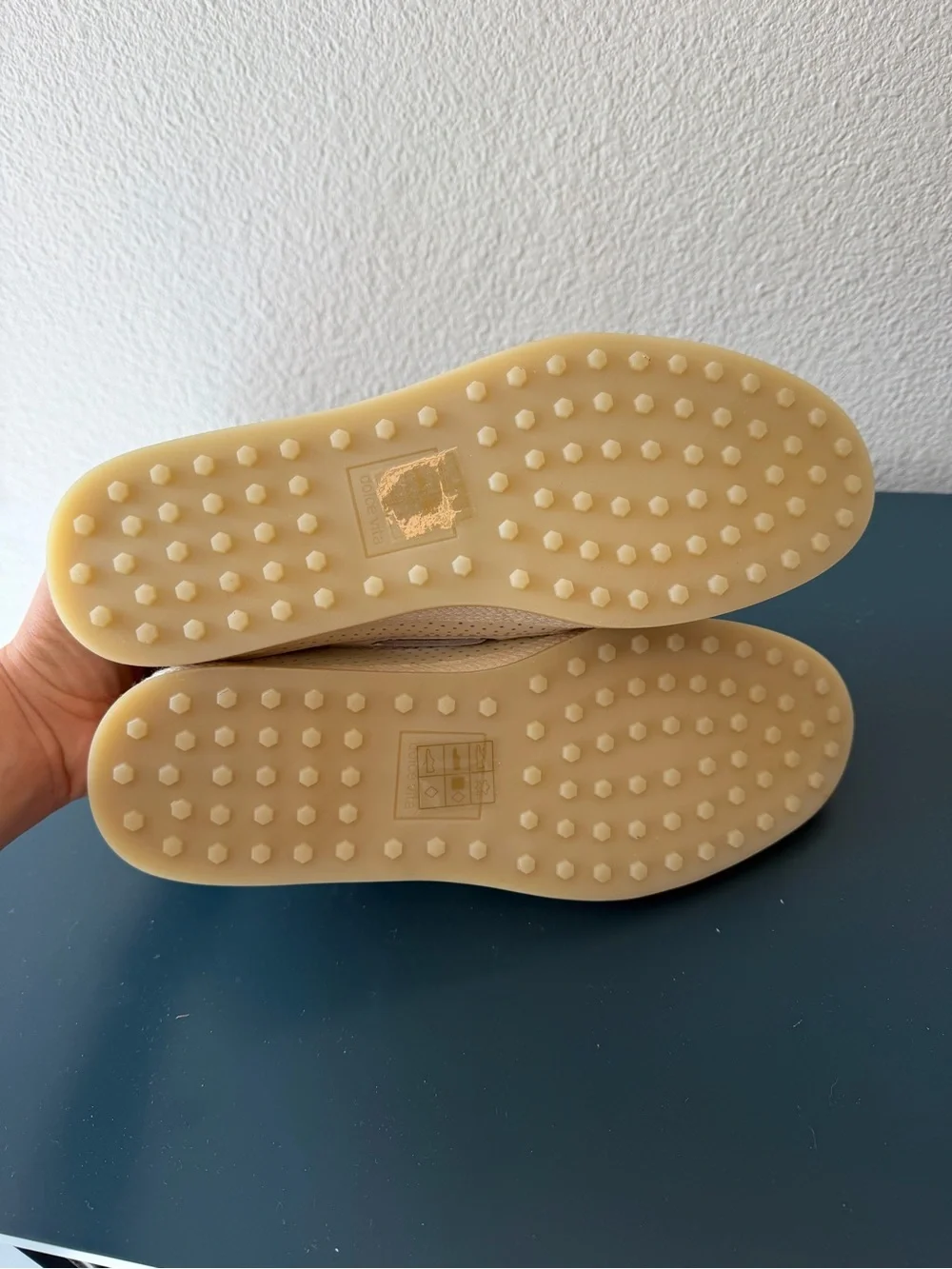 Dolce Vita perforated leather